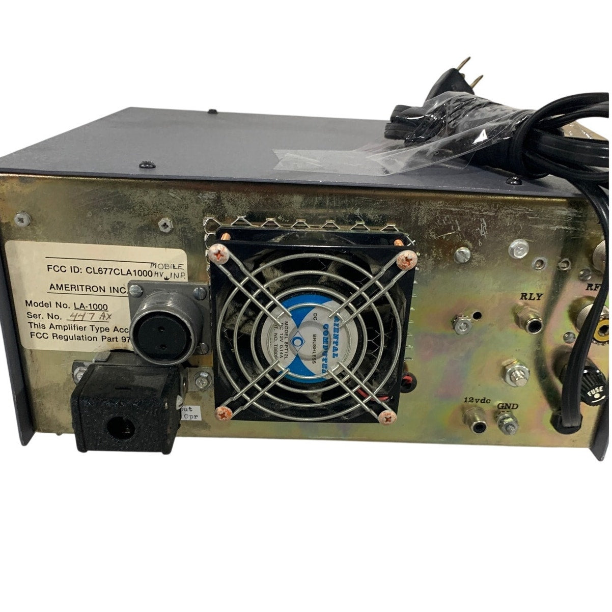 Vintage Amp Supply Co. LA-1000 HF Ham Radio Linear Amplifier Untested FREE SHIP