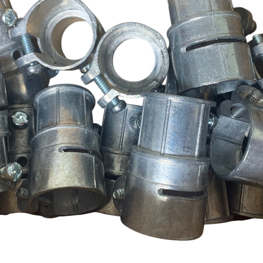 16 New Open Box Bridgeport 3/4" Transition EMT/FMC Couplings 282-DC