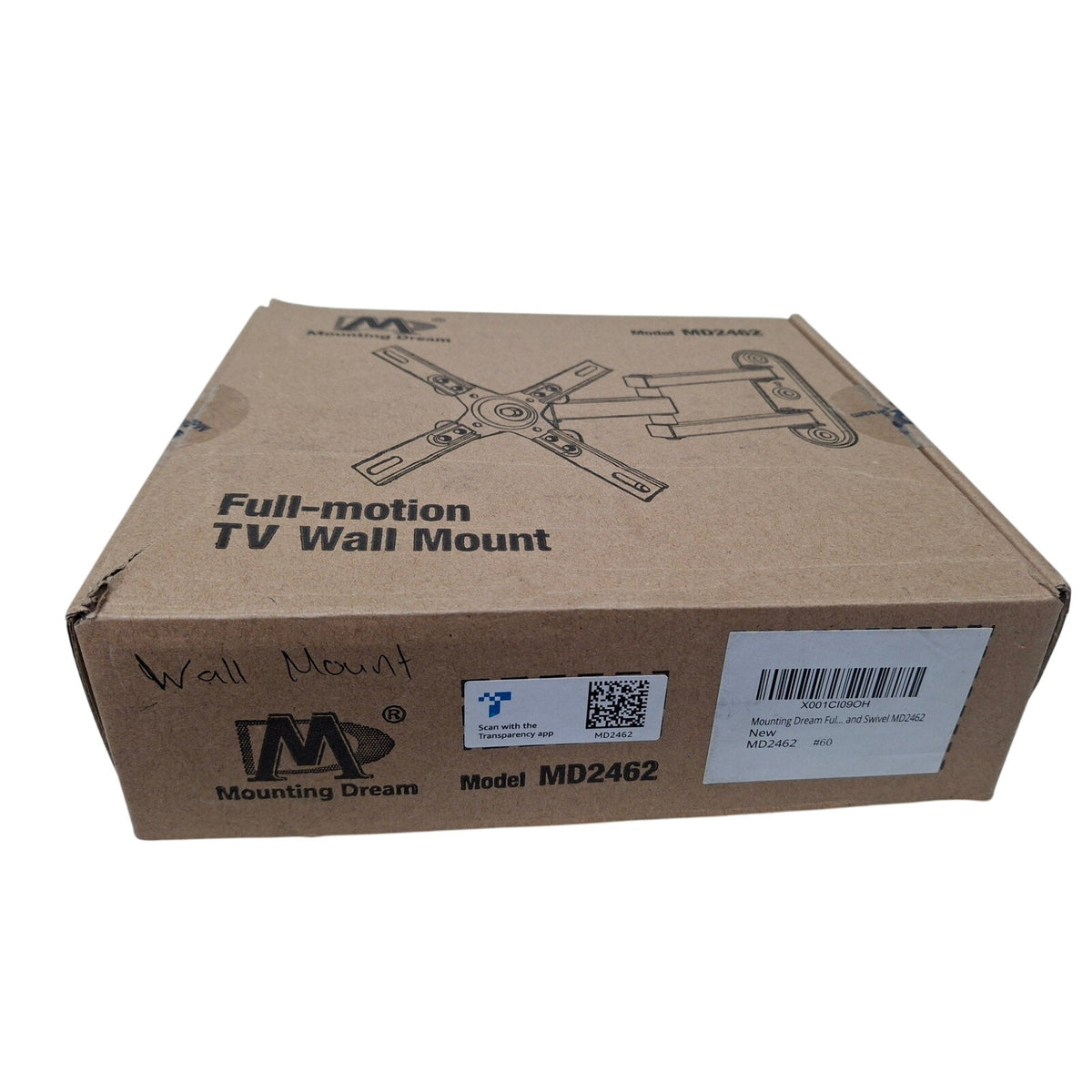 Mounting Dream MD2462 Full-Motion TV & Monitor Wall Mount, 17–39", Open Box