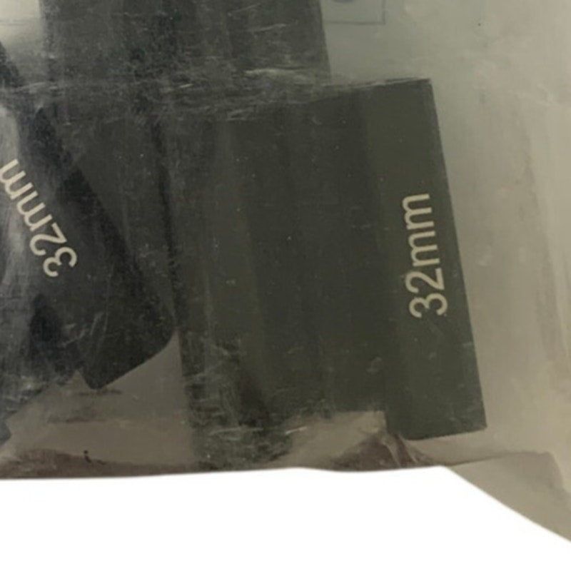 Ironridge UFO-STP-32MM-B 32mm Black Stopper Sleeves — 4-Pack, New