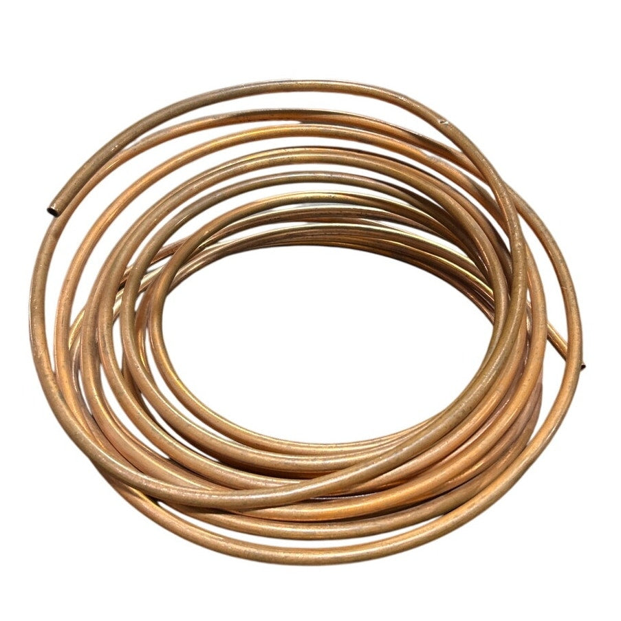 New 1/4" by 20 Feet Soft Copper Tube For Solder Fittings Soldering - Open Box