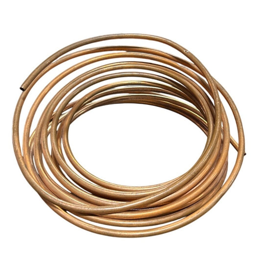 New 1/4" by 20 Feet Soft Copper Tube For Solder Fittings Soldering - Open Box