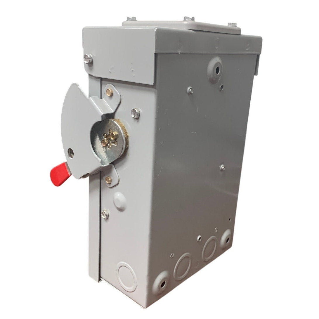 New GE General Electric 30 AMP General Duty Safety Switch GDSS Electrical Box