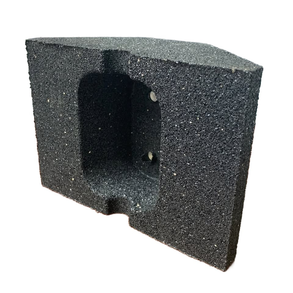 Set of 5 New Open Box Recycled Rubber Ballast-Mounted Roof Protection Pads