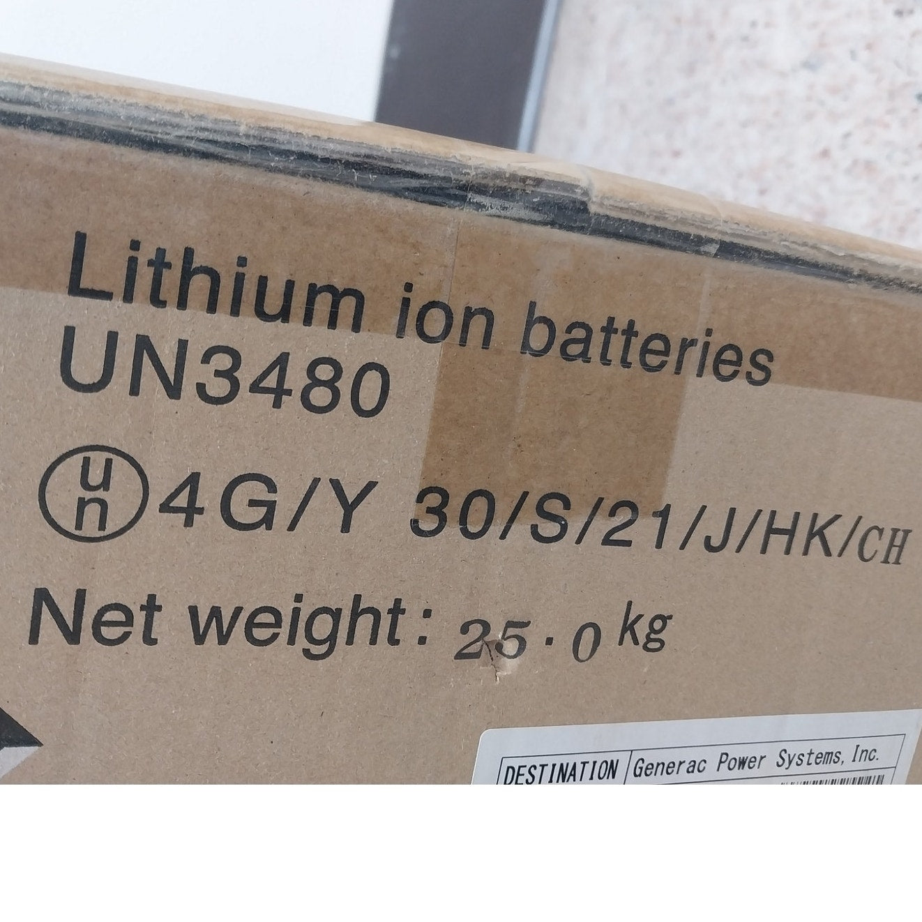 New In Box Generac G0080040 3.0kWh Litihium Ion Solar Battery UN3480 BJDCB05ZKBG