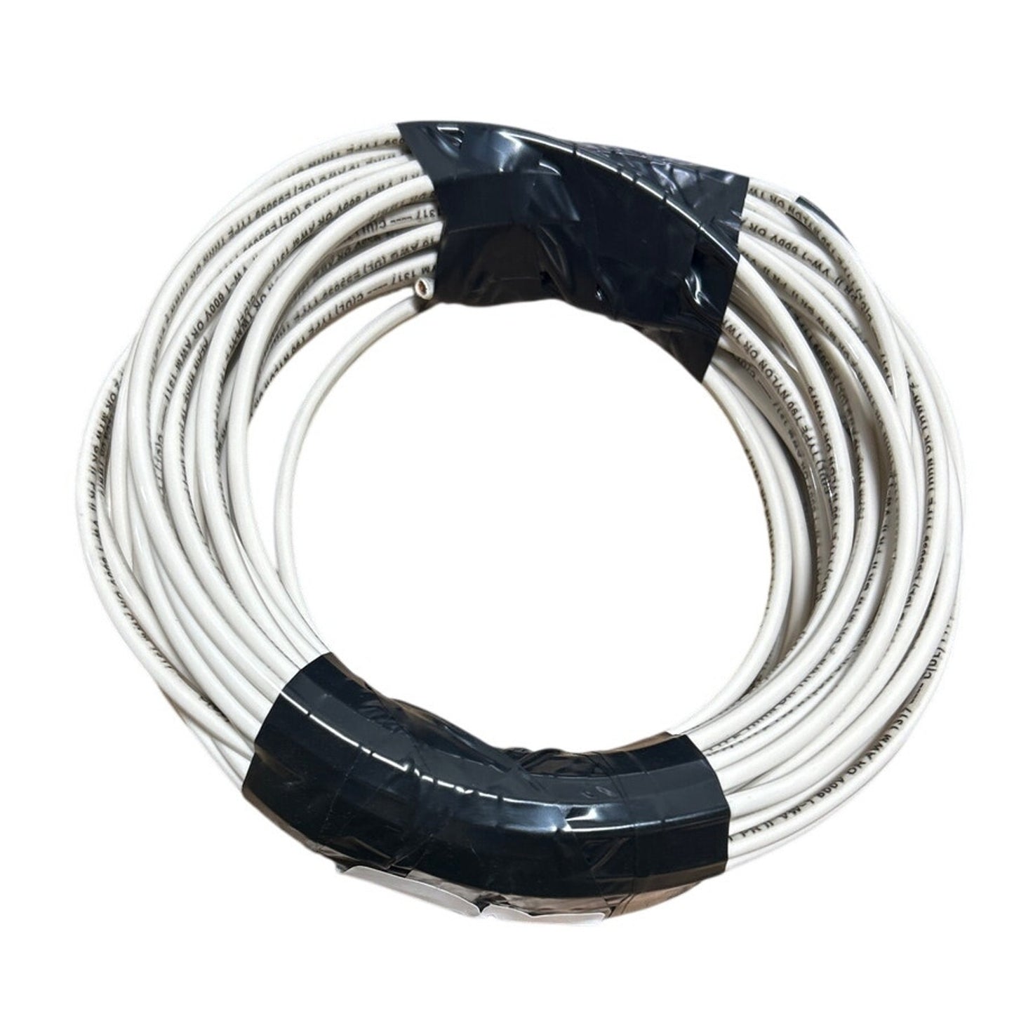 New 40’ White 10 AWG THHN THWN Stranded Copper Various Brands Wire - Open Box