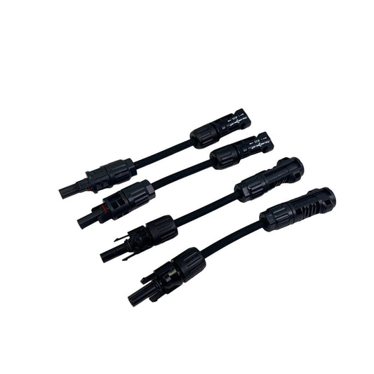 New Enphase Adaptor TE Solar Connector PV4-S MC4 Jumper Cable 150mm (4 pcs)